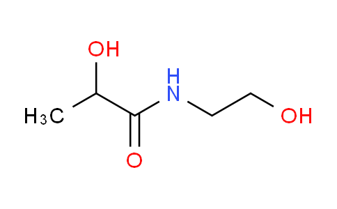 CAS No. 5422-34-4, N-(2-Hydroxyethyl)lactamide