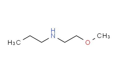 CAS No. 43175-57-1, N-(2-Methoxyethyl)-n-propylamine