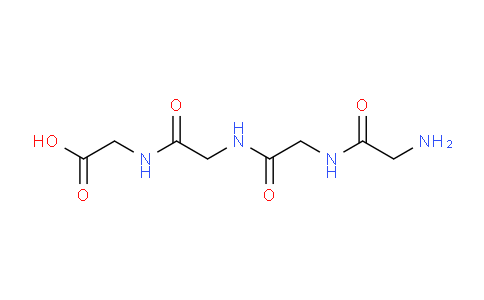 CAS No. 637-84-3, 2-[[2-[[2-[(2-aminoacetyl)amino]acetyl]amino]acetyl]amino]acetic acid