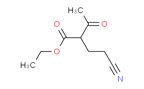 CAS No. 10444-33-4, Ethyl 2-acetyl-4-cyanobutanoate