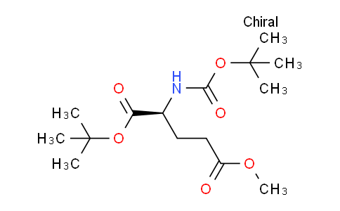 CAS No. 24277-38-1, 1-tert-butyl 5-methyl (2S)-2-{[(tert-butoxy)carbonyl]amino}pentanedioate