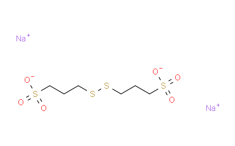 CAS No. 27206-35-5, disodium;3-(3-sulfonatopropyldisulfanyl)propane-1-sulfonate