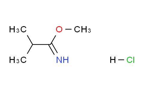 CAS No. 39739-60-1, methyl 2-methylpropanimidate;hydrochloride
