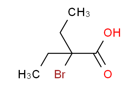 CAS No. 5456-23-5, 2-Bromo-2-ethylbutanoic acid