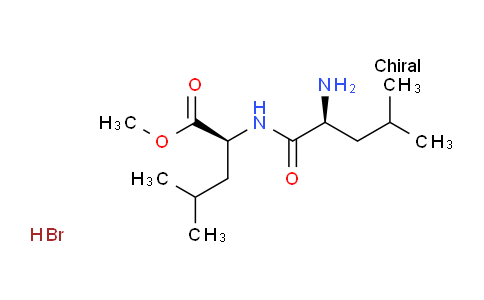 CAS No. 16689-14-8, (S)-Methyl 2-((S)-2-amino-4-methylpentanamido)-4-methylpentanoate hydrobromide