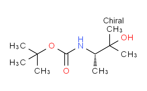 CAS No. 449811-20-5, (S)-tert-Butyl (3-hydroxy-3-methylbutan-2-yl)carbamate
