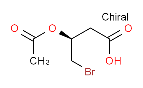 CAS No. 191354-44-6, (S)-3-Acetoxy-4-bromobutanoic acid