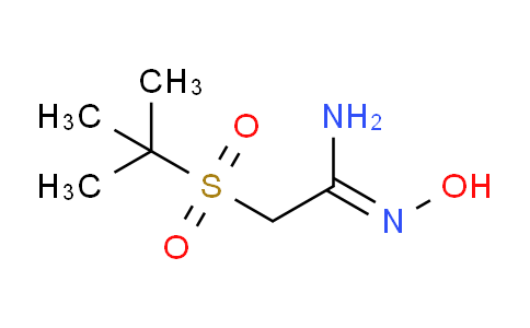 CAS No. 164982-43-8, 2-(tert-Butylsulfonyl)-N'-hydroxyacetimidamide