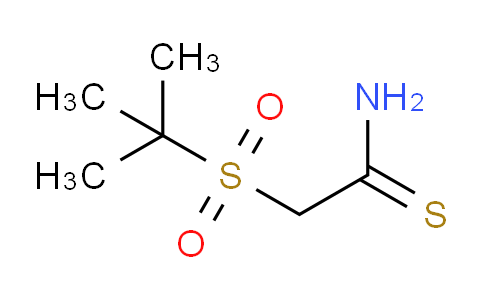 CAS No. 175277-31-3, 2-(tert-Butylsulfonyl)ethanethioamide