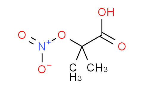 CAS No. 1617-35-2, 2-Methyl-2-(nitrooxy)propanoic acid