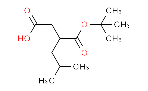 CAS No. 208579-50-4, 3-(tert-Butoxycarbonyl)-5-methylhexanoic acid