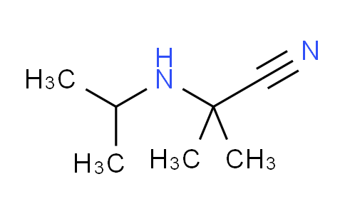 CAS No. 16256-47-6, 2-(Isopropylamino)-2-methylpropanenitrile
