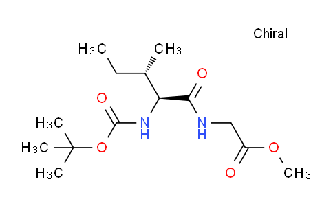 CAS No. 16257-04-8, Methyl 2-((2S,3S)-2-((tert-butoxycarbonyl)amino)-3-methylpentanamido)acetate