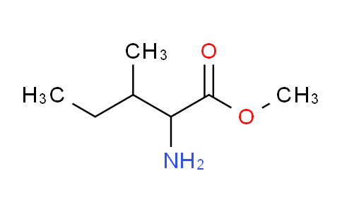 CAS No. 18869-44-8, Methyl 2-amino-3-methylpentanoate