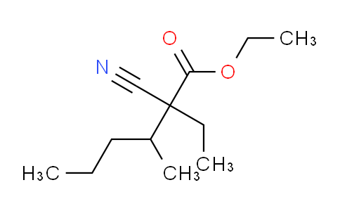 CAS No. 100453-11-0, Ethyl 2-cyano-2-ethyl-3-methylhexanoate