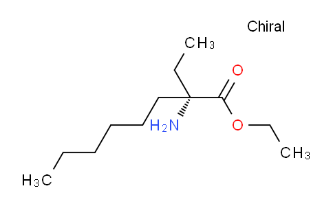 CAS No. 164453-65-0, (S)-Ethyl 2-amino-2-ethyloctanoate