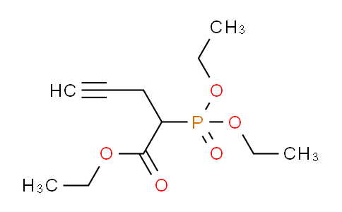 CAS No. 26199-74-6, Ethyl 2-(diethoxyphosphoryl)pent-4-ynoate