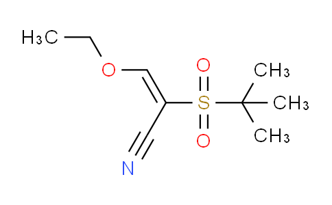 CAS No. 175201-67-9, 2-(tert-Butylsulfonyl)-3-ethoxyacrylonitrile