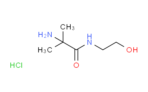 CAS No. 1220034-39-8, 2-Amino-N-(2-hydroxyethyl)-2-methylpropanamide hydrochloride