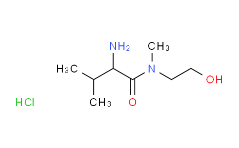 CAS No. 1236255-38-1, 2-Amino-N-(2-hydroxyethyl)-N,3-dimethylbutanamide hydrochloride