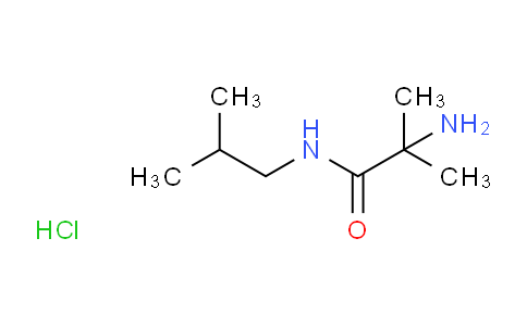 CAS No. 1220035-05-1, 2-Amino-N-isobutyl-2-methylpropanamide hydrochloride