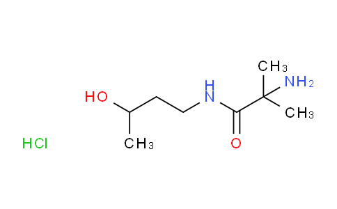 CAS No. 1220019-00-0, 2-Amino-N-(3-hydroxybutyl)-2-methylpropanamide hydrochloride