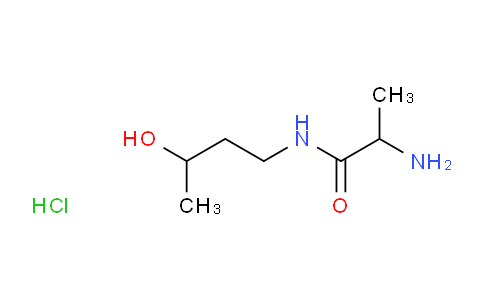 CAS No. 1246172-73-5, 2-Amino-N-(3-hydroxybutyl)propanamide hydrochloride