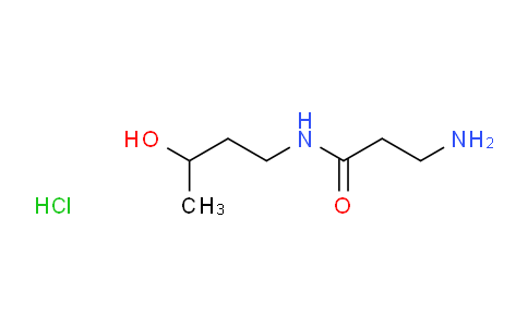 CAS No. 1220034-57-0, 3-Amino-N-(3-hydroxybutyl)propanamide hydrochloride