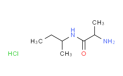 CAS No. 1246172-67-7, 2-Amino-N-(sec-butyl)propanamide hydrochloride