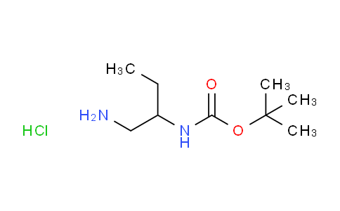 CAS No. 138374-00-2, tert-Butyl (1-aminobutan-2-yl)carbamate hydrochloride