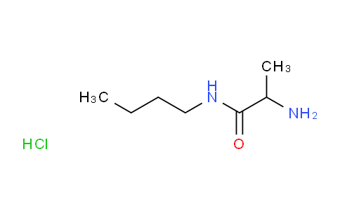 CAS No. 635682-90-5, 2-Amino-N-butylpropanamide hydrochloride
