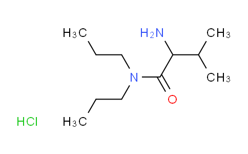 CAS No. 1236260-89-1, 2-Amino-3-methyl-N,N-dipropylbutanamide hydrochloride