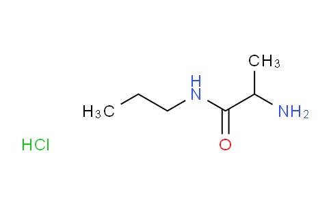CAS No. 1236255-45-0, 2-Amino-N-propylpropanamide hydrochloride