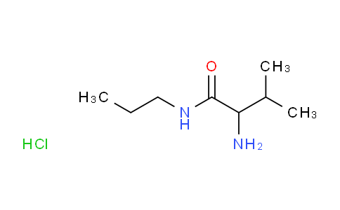 CAS No. 1236263-44-7, 2-Amino-3-methyl-N-propylbutanamide hydrochloride
