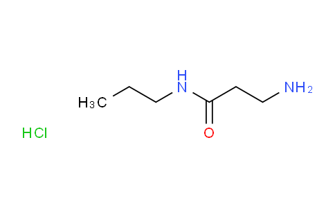 CAS No. 1220029-56-0, 3-Amino-N-propylpropanamide hydrochloride