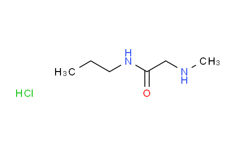 CAS No. 1049764-41-1, 2-(Methylamino)-N-propylacetamide hydrochloride