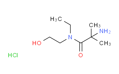 CAS No. 1220039-04-2, 2-Amino-N-ethyl-N-(2-hydroxyethyl)-2-methylpropanamide hydrochloride