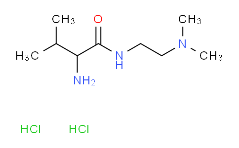 CAS No. 1236261-47-4, 2-Amino-N-(2-(dimethylamino)ethyl)-3-methylbutanamide dihydrochloride