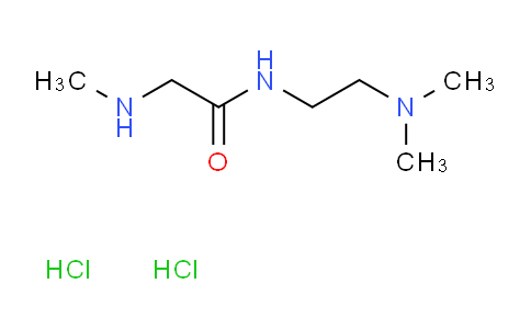 CAS No. 1220037-40-0, N-(2-(Dimethylamino)ethyl)-2-(methylamino)acetamide dihydrochloride