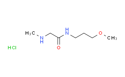 CAS No. 1220035-12-0, N-(3-Methoxypropyl)-2-(methylamino)acetamide hydrochloride