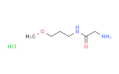 CAS No. 1219964-02-9, 2-Amino-N-(3-methoxypropyl)acetamide hydrochloride