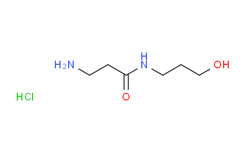 CAS No. 1220034-67-2, 3-Amino-N-(3-hydroxypropyl)propanamide hydrochloride