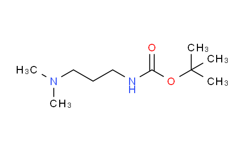 CAS No. 216659-47-1, tert-Butyl 3-(dimethylamino)propylcarbamate
