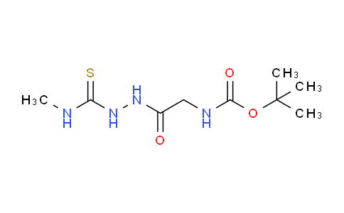 CAS No. 1359706-34-5, tert-Butyl (2-(2-(methylcarbamothioyl)hydrazinyl)-2-oxoethyl)carbamate