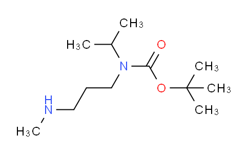 CAS No. 1416375-05-7, tert-Butyl isopropyl(3-(methylamino)propyl)carbamate