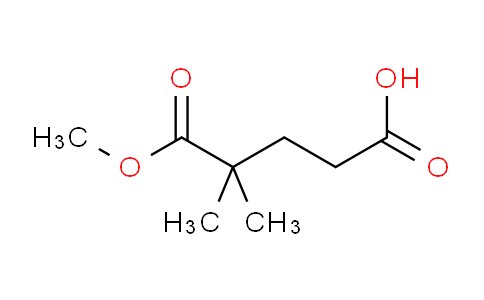 CAS No. 2840-71-3, 5-Methoxy-4,4-dimethyl-5-oxopentanoic acid