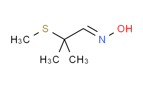 CAS No. 1646-75-9, 2-Methyl-2-(methylthio)propanal oxime