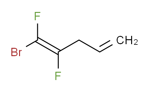 CAS No. 1730-24-1, 1-Bromo-1,2-difluoropenta-1,4-diene