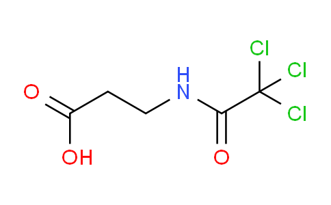 CAS No. 101642-75-5, 3-(2,2,2-Trichloroacetamido)propanoic acid