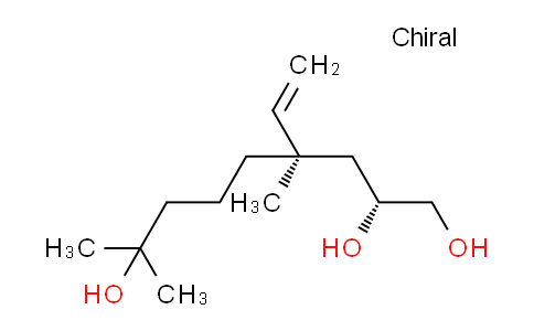 CAS No. 130703-28-5, (2R,4R)-4,8-Dimethyl-4-vinylnonane-1,2,8-triol